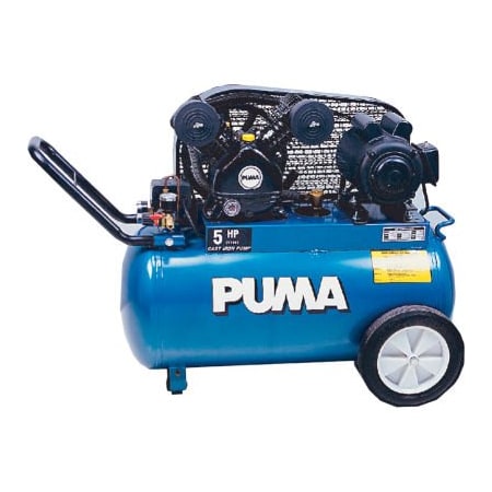 Puma Puma PK5020, Portable Electric Air Compressor, 2 HP, 20 Gallon, Horizontal, 5 CFM PK5020